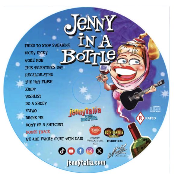 JENNY IN A BOTTLE *Jenny's latest album* - Image 3