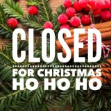 HOLIDAY CLOSING