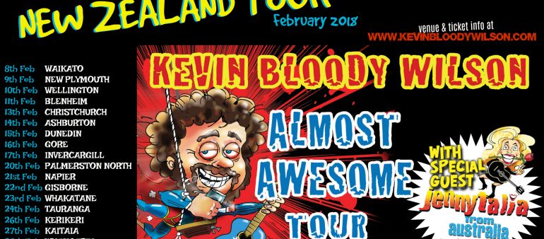 NEW ZEALAND TOUR starts NEXT MONTH!